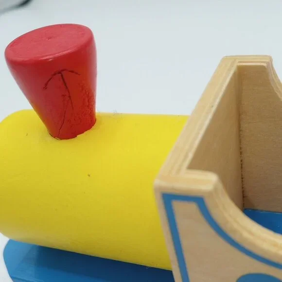 Melissa & Doug Disney Wood Train & 5 Characters Mickey Minnie Toddler Kids - Picture 8 of 16